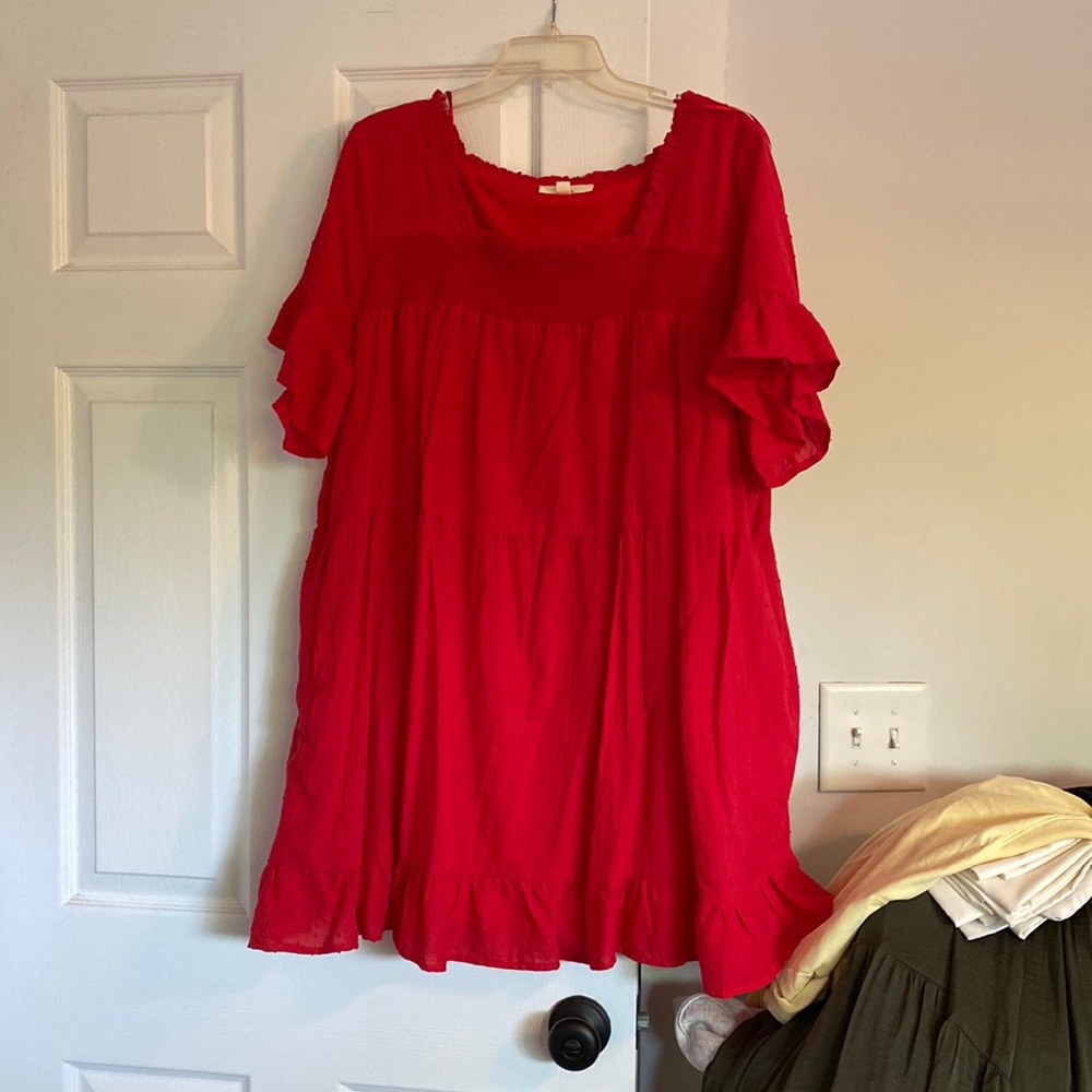 Entro Red Dress